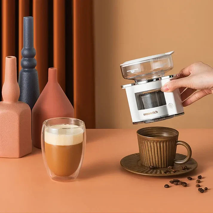 Garderion Portable Small Home Coffee Machine – Perfect Brew, Anytime, Anywhere