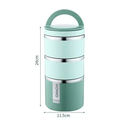 Garderion Stainless Steel Insulation Lunch Box – Students & Commuters Garderion