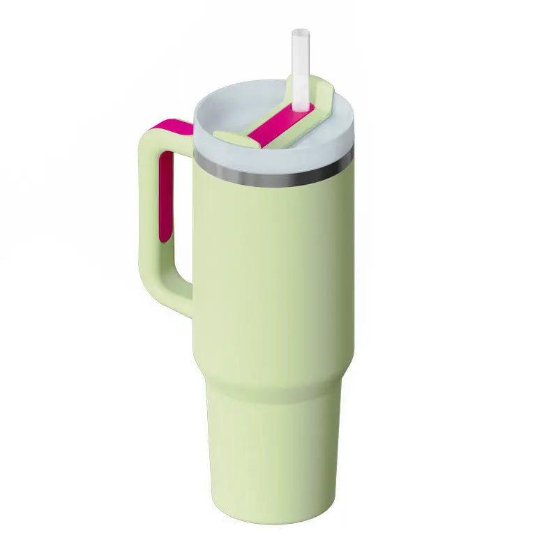 Garderion 40oz Insulated Tumbler with Handle & Straw Garderion