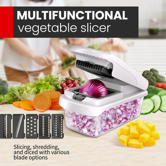 Garderion 15-in-1 Multi-function Vegetable Chopper – Kitchen Tool Garderion