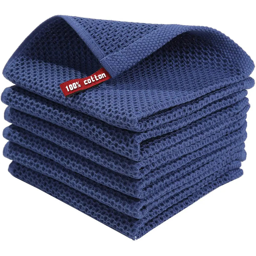Garderion Cotton Honeycomb Absorbent Cleaning Cloth – Thick Garderion