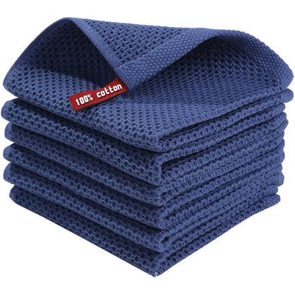 Garderion Cotton Honeycomb Absorbent Cleaning Cloth – Thick Garderion