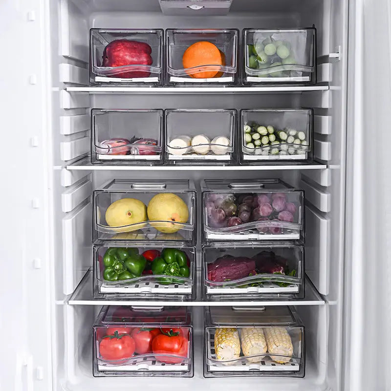Garderion Refrigerator Storage Box – Kitchen Drawer Crisper Garderion