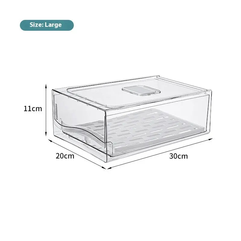 Garderion Refrigerator Storage Box – Kitchen Drawer Crisper Garderion