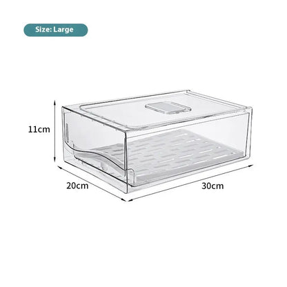 Garderion Refrigerator Storage Box – Kitchen Drawer Crisper Garderion