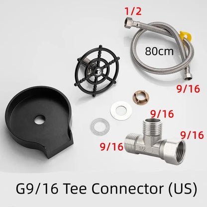 Garderion Bar Counter Cup Washer High-Pressure Spray Faucet Garderion