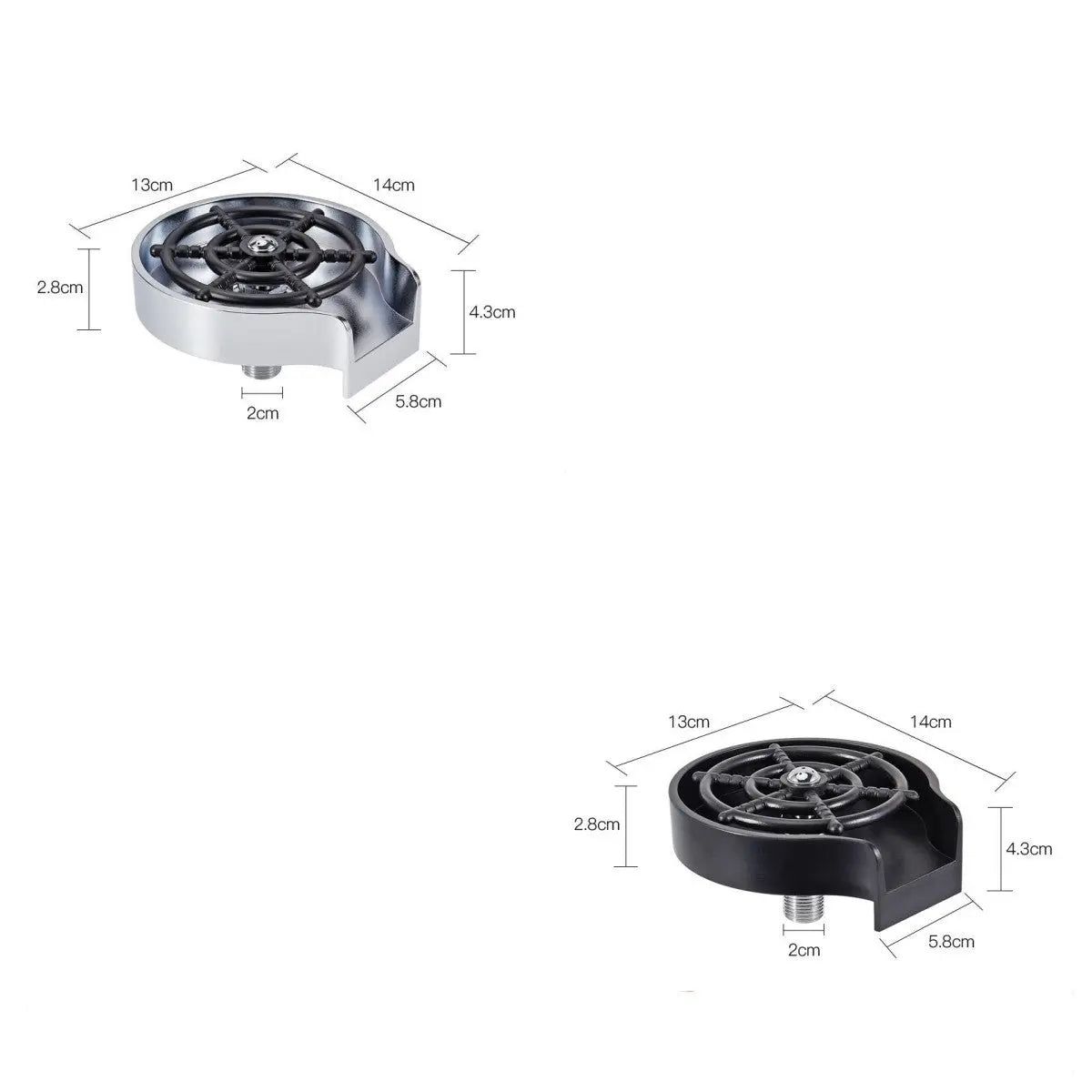 Garderion Bar Counter Cup Washer High-Pressure Spray Faucet Garderion
