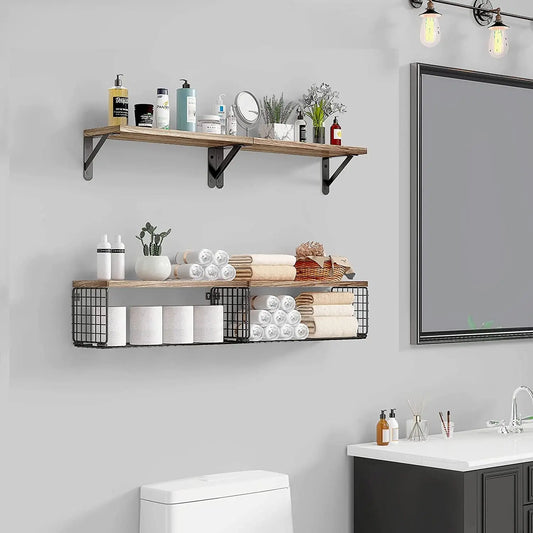 Garderion Wooden Shelf – 4-Layer Kitchen & Living Room Rack Garderion