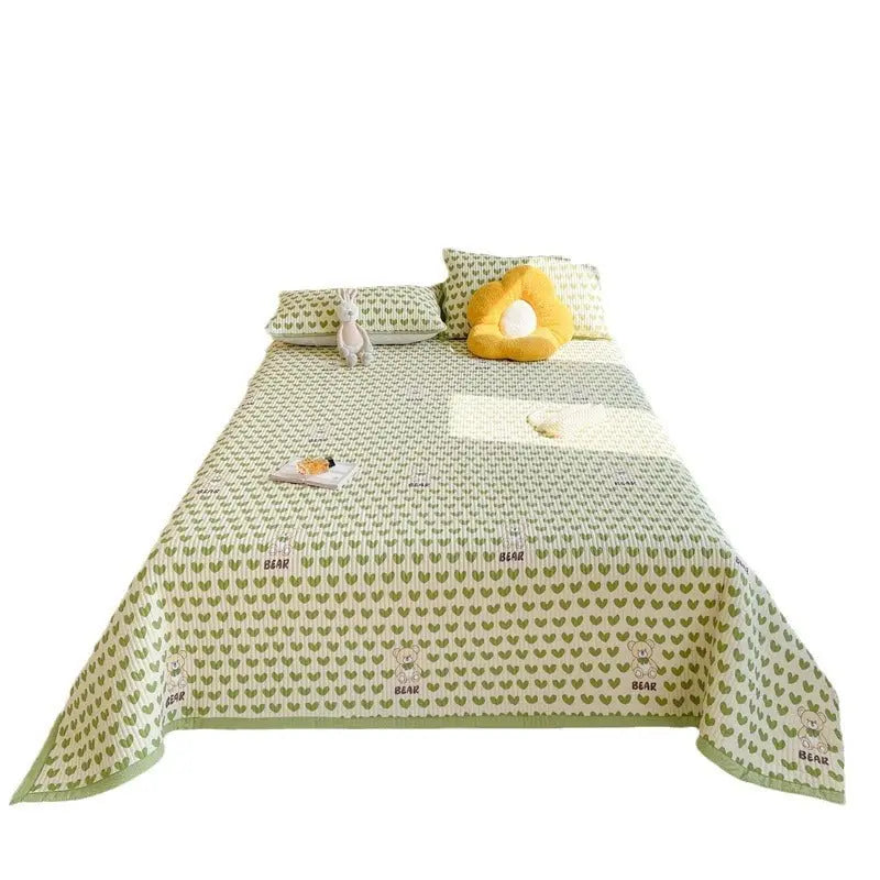 Garderion Quilted Bed Cover Three-Piece Set Garderion