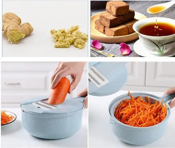 Garderion 8 In 1 Mandoline Slicer – Multi Vegetable Cutter Garderion