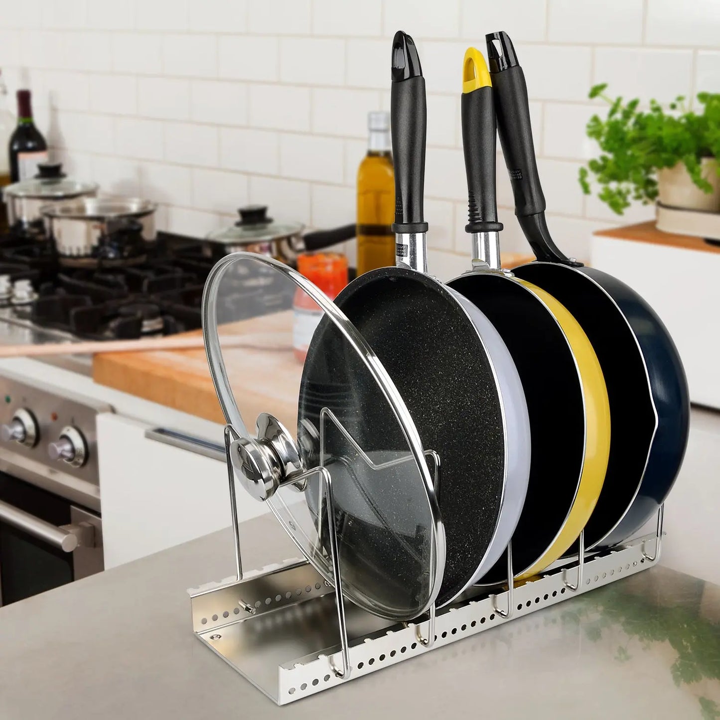 Garderion Stainless Steel Kitchen Storage Rack – Multi-Layer Garderion