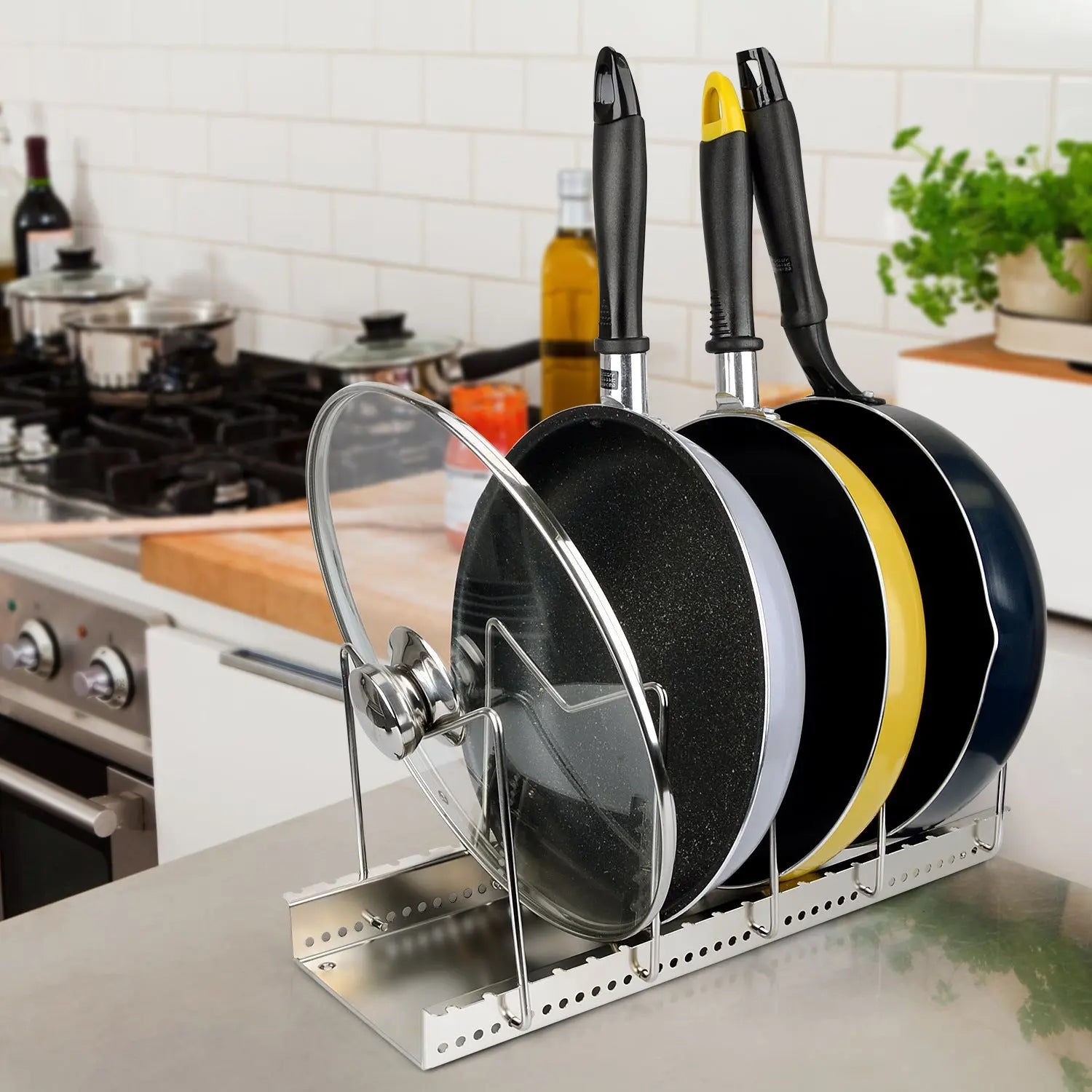 Garderion Stainless Steel Kitchen Storage Rack – Multi-Layer Garderion