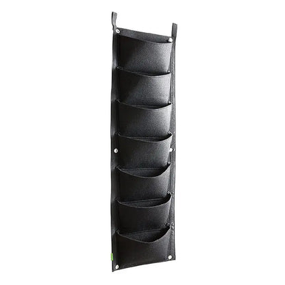 Garderion Wall Garden Hanging Planting Bags – Vertical Indoor & Outdoor Planter (18 Pockets) Garderion