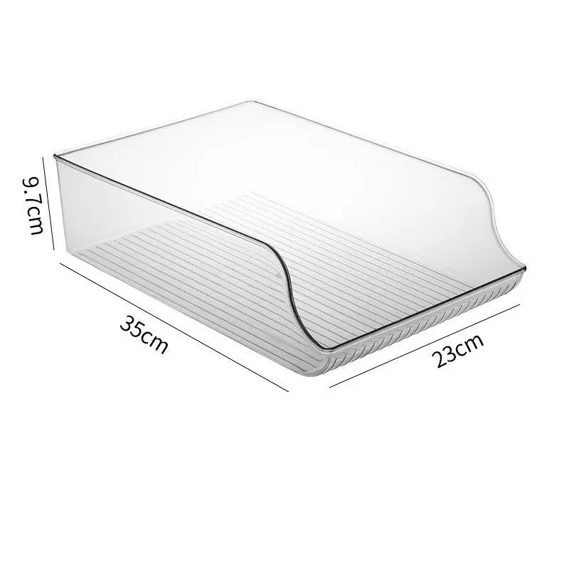 Garderion Household Kitchen Transparent Refrigerator Storage Box Garderion