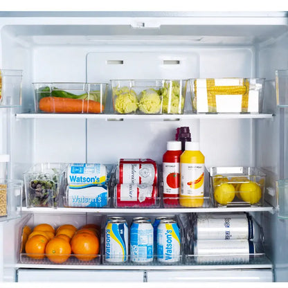 Garderion Household Kitchen Transparent Refrigerator Storage Box Garderion
