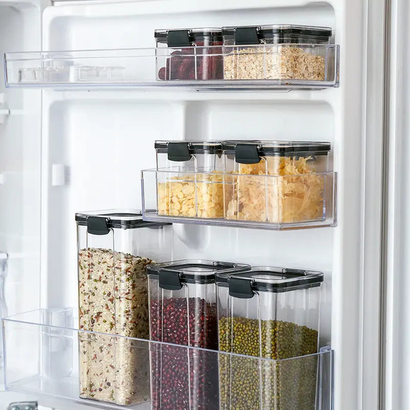 Garderion Kitchen Storage Sealed Cans – Square Food Tanks Garderion