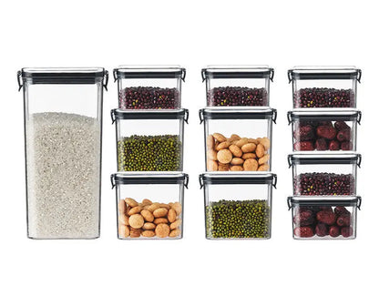 Garderion Kitchen Storage Sealed Cans – Square Food Tanks Garderion