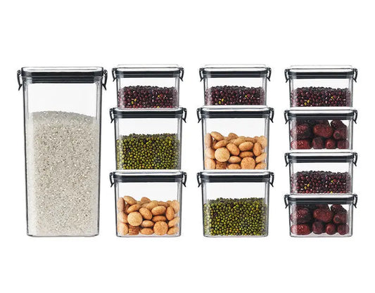 Garderion Kitchen Storage Sealed Cans – Square Food Tanks Garderion