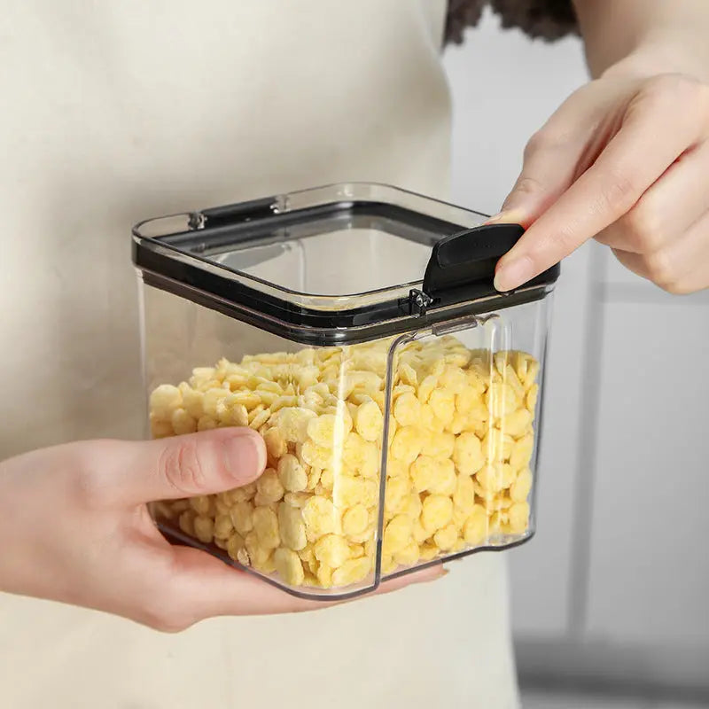 Garderion Kitchen Storage Sealed Cans – Square Food Tanks Garderion