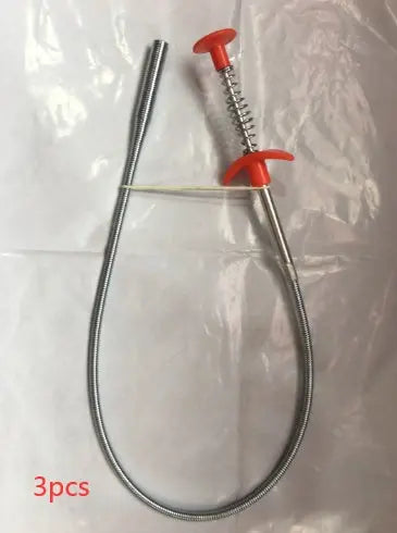 Garderion 60CM Sewer Dredger Spring Pipe Cleaning Tool Garderion