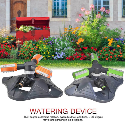 Garderion 360° Rotating Sprinkler – Adjustable Lawn Irrigation Garderion