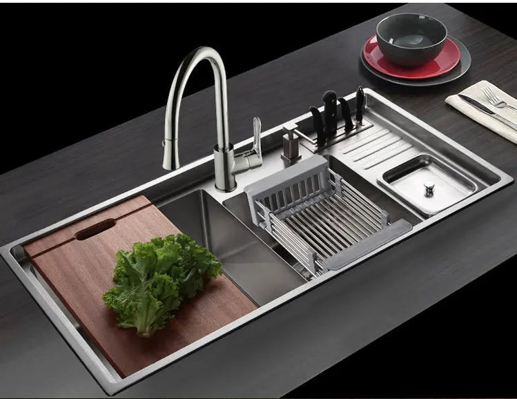 Garderion Stainless Steel Kitchen Sink Drain Basket Garderion