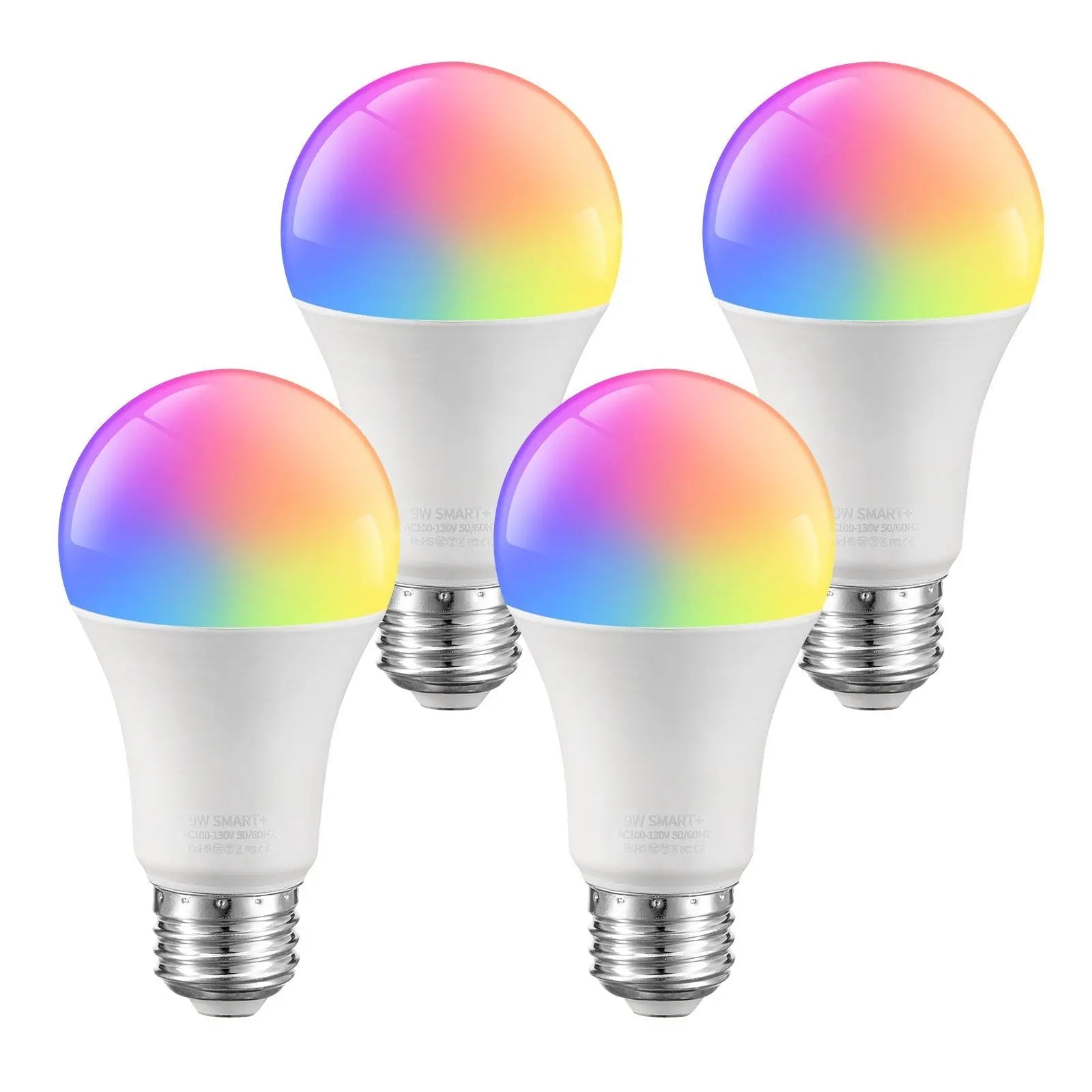 Garderion Smart A19 E26 LED Bulbs – Alexa & Google (4 Pack) Garderion
