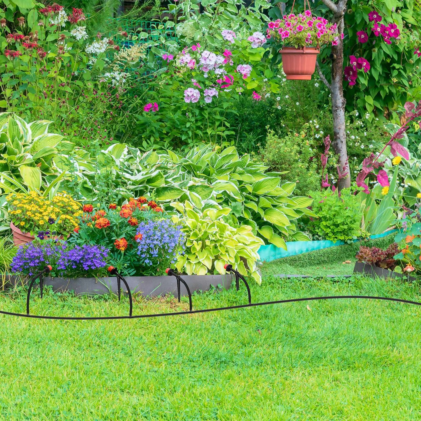Garderion 164FT Automatic Drip Irrigation Kit for Garden & Patio Garderion