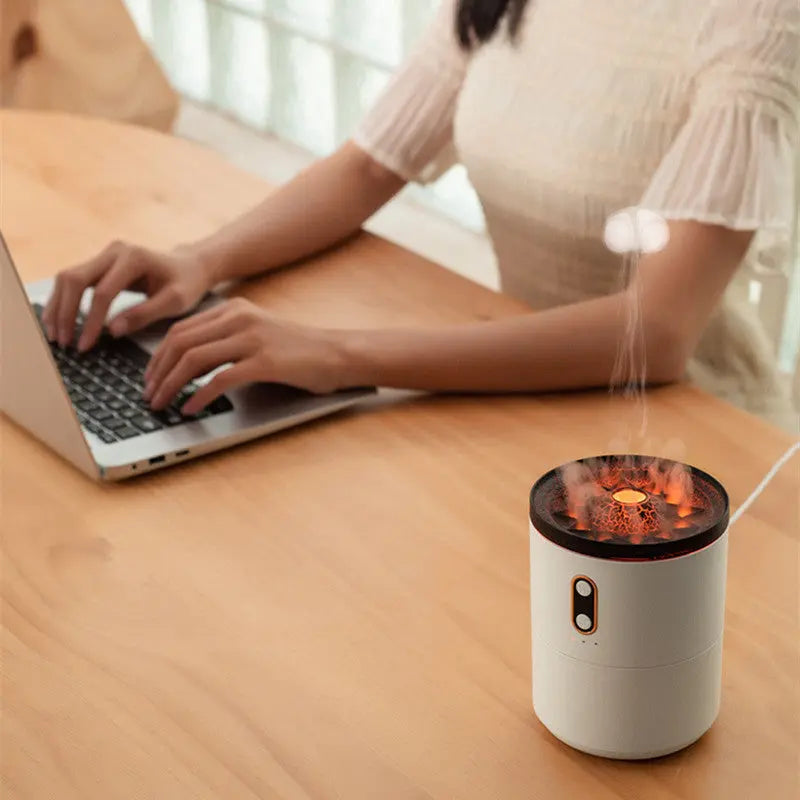 Garderion Volcanic Flame Aroma Essential Oil Diffuser USB Garderion