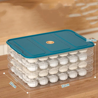 Garderion Ravioli & Dumpling Preservation Box – Food-Grade Plastic Garderion