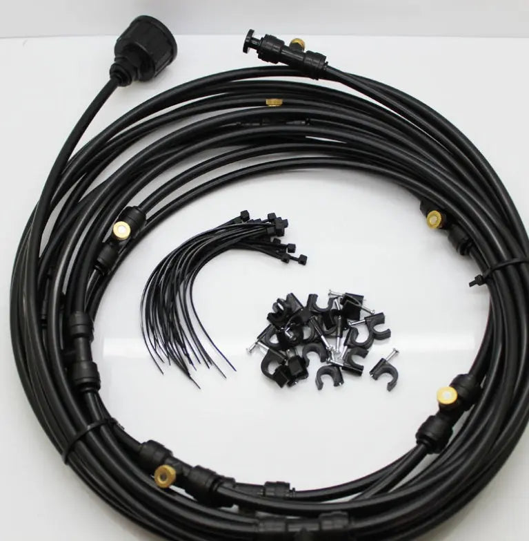 Garderion Outdoor Cooling Garden Spraying System – Misting Kit Garderion