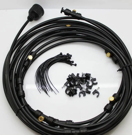 Garderion Outdoor Cooling Garden Spraying System – Misting Kit Garderion