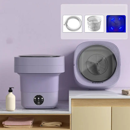 Garderion Mini Foldable Washing Machine Portable Washer Garderion