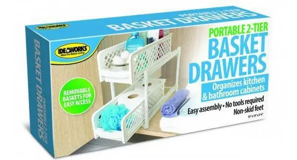 Garderion 2-Tier Bathroom & Kitchen Storage Rack Garderion