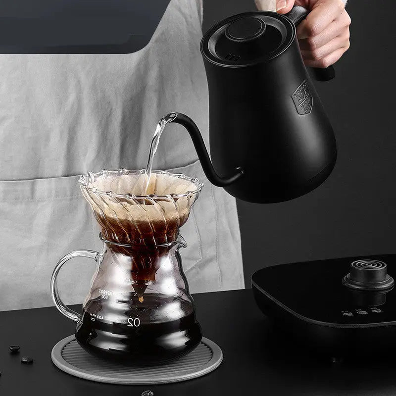 Garderion Smart Thermostat Electric Kettle – Garderion Coffee Hand Pot 600ml Garderion