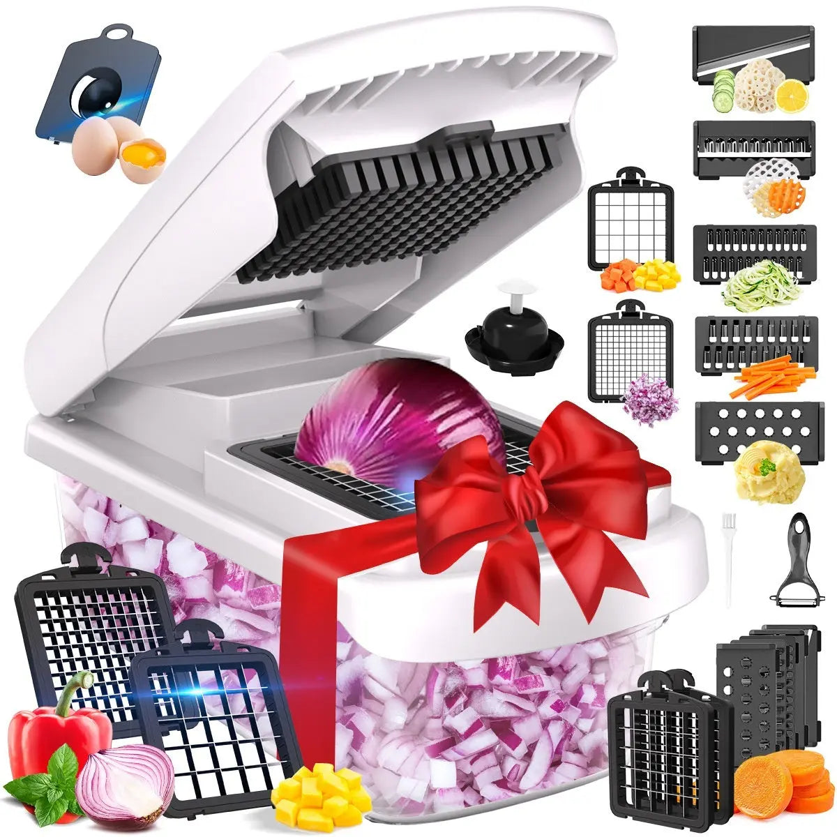 Garderion 15-in-1 Multi-function Vegetable Chopper – Kitchen Tool Garderion