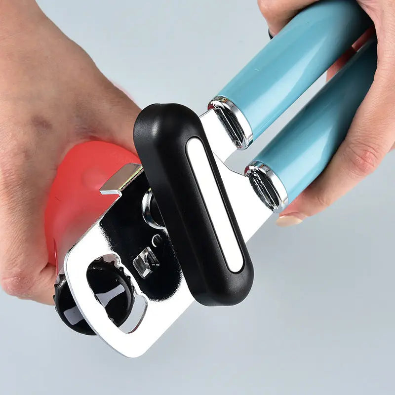 Garderion Multifunctional Powerful Can & Bottle Opener – Black Garderion