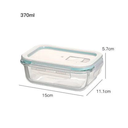 Garderion Glass Lunch Box – Microwave Safe, Separation Type Garderion