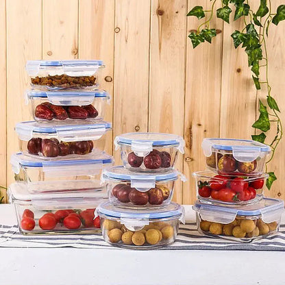 Garderion Glass Lunch Box – Microwave Safe, Separation Type Garderion