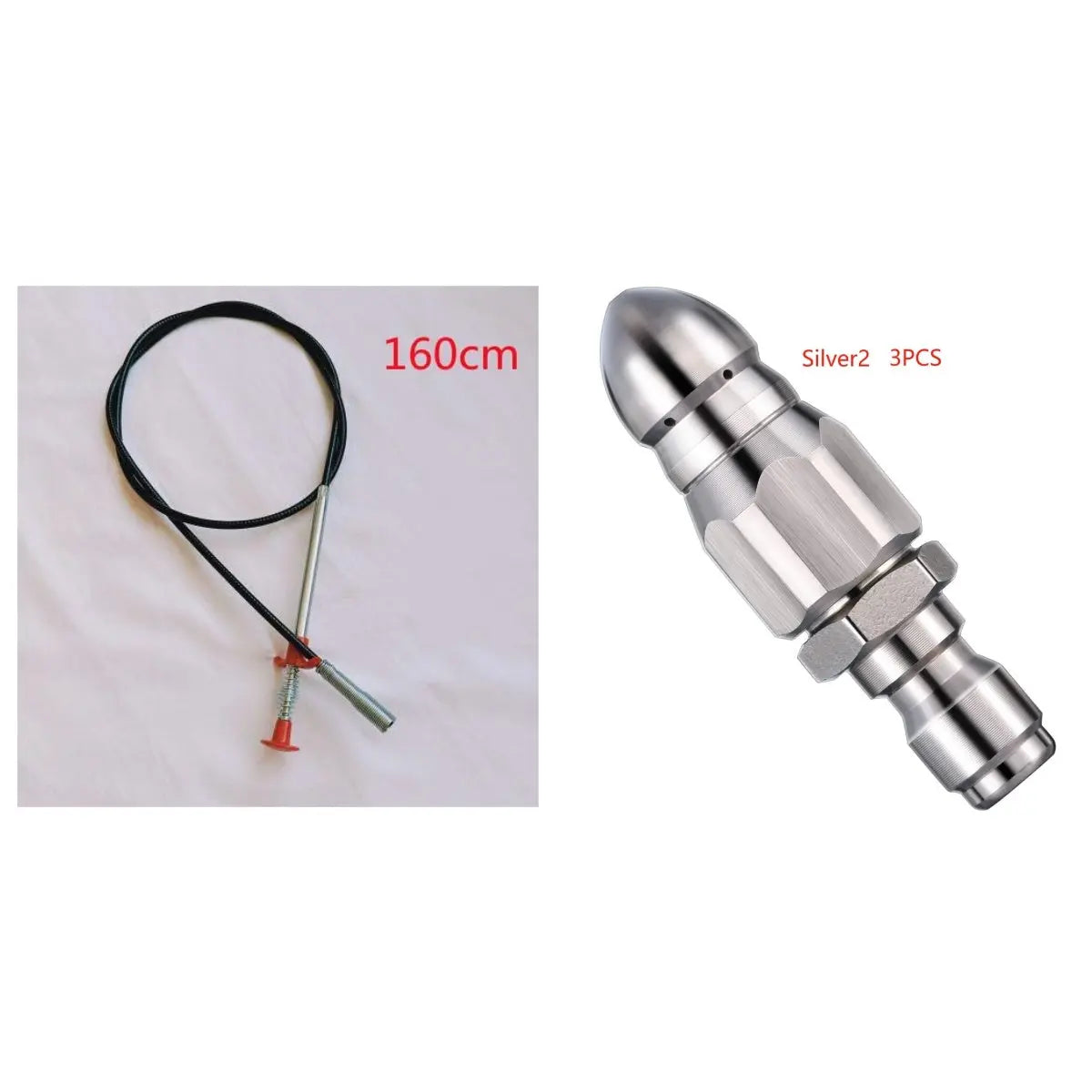 Garderion 60CM Sewer Dredger Spring Pipe Cleaning Tool Garderion