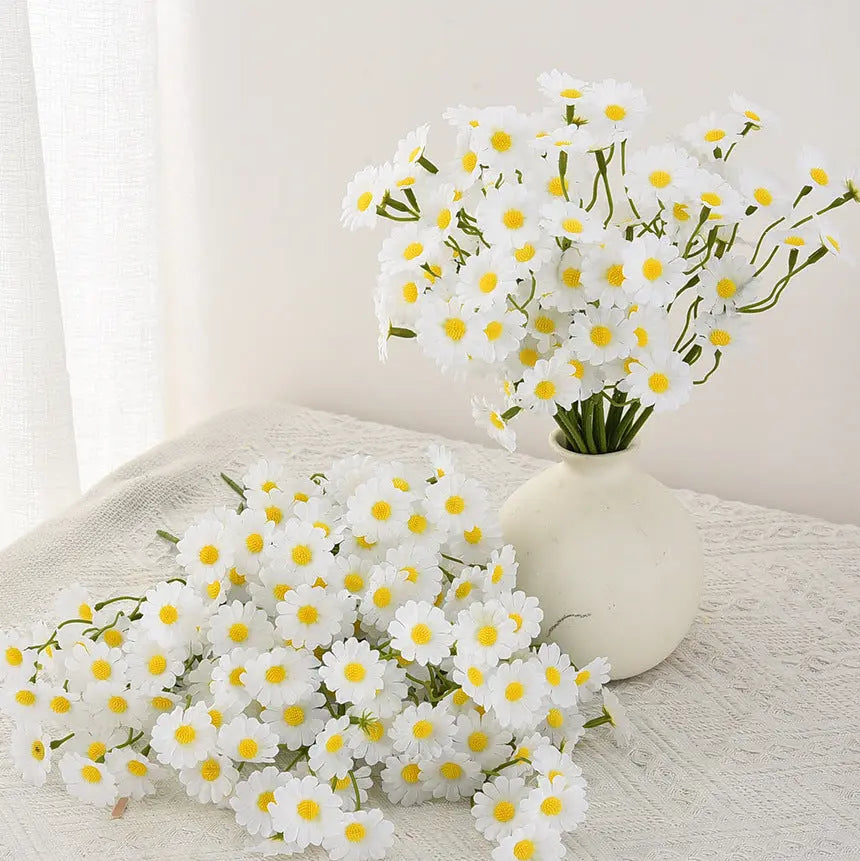 Garderion Fake Chrysanthemum Bundle – Silk Flower Bouquet Garderion