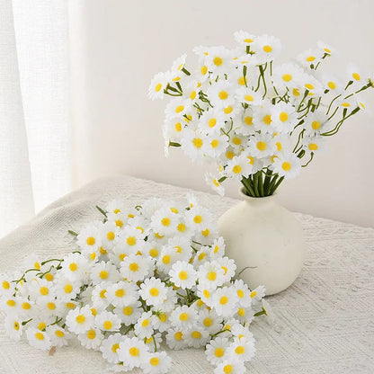 Garderion Fake Chrysanthemum Bundle – Silk Flower Bouquet Garderion