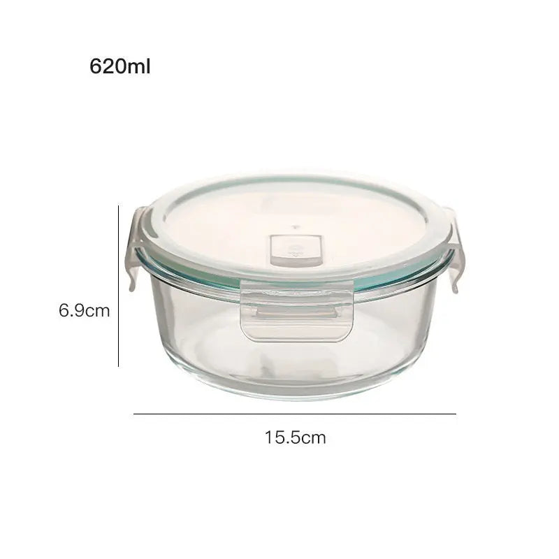Garderion Glass Lunch Box – Microwave Safe, Separation Type Garderion