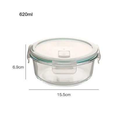 Garderion Glass Lunch Box – Microwave Safe, Separation Type Garderion