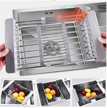 Garderion Stainless Steel Kitchen Sink Drain Basket Garderion