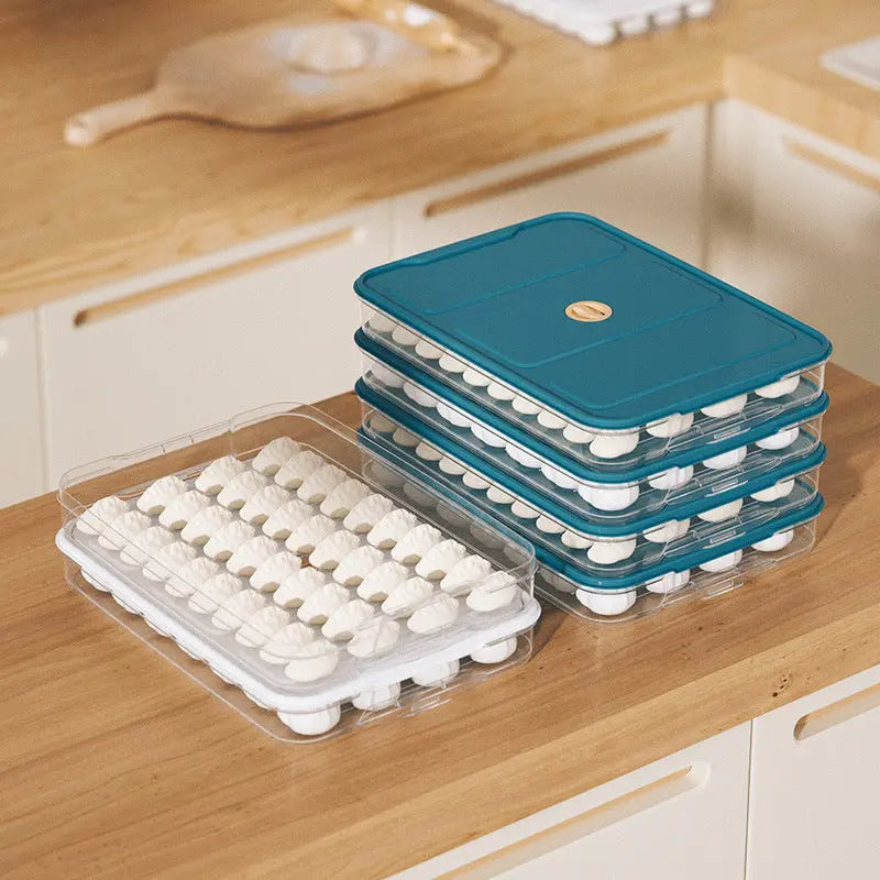 Garderion Ravioli & Dumpling Preservation Box – Food-Grade Plastic Garderion