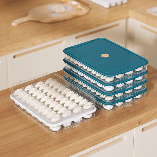 Garderion Ravioli & Dumpling Preservation Box – Food-Grade Plastic Garderion