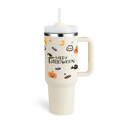 Garderion 40oz Insulated Tumbler with Handle & Straw Garderion