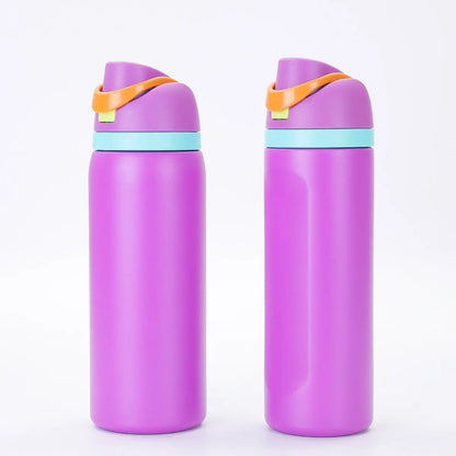 Garderion Outdoor Sports Portable Straw Cup – Stainless Steel Garderion