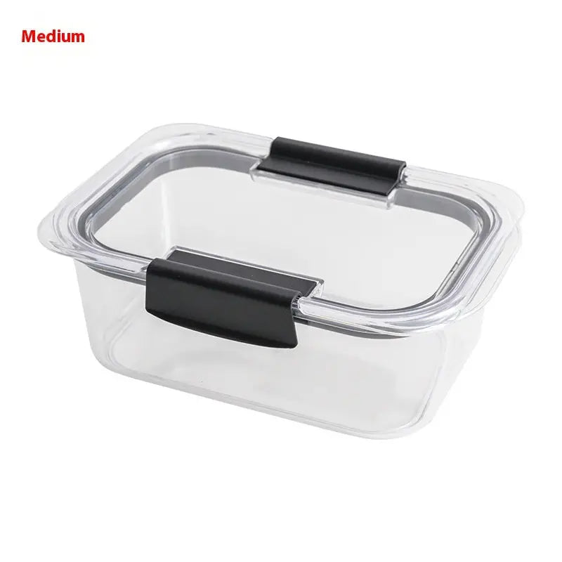 Garderion Kitchen Cereal Storage CanBox – Transparent Plastic Jar Garderion